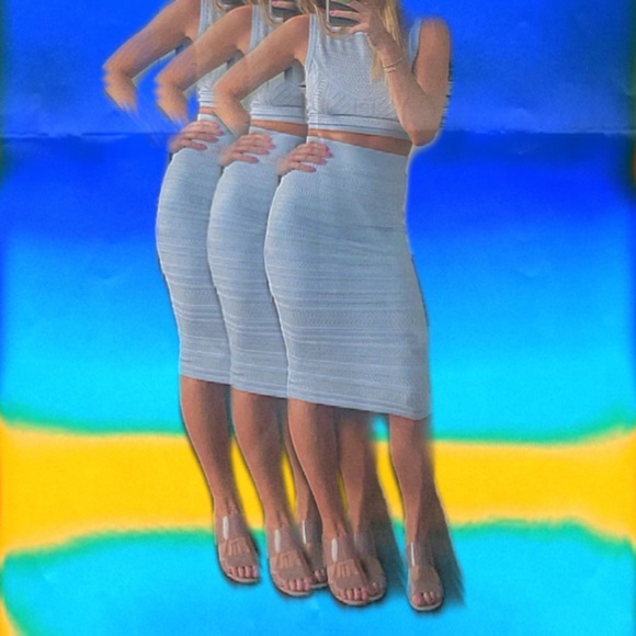 Aritzia Babaton Skirt & Top Set - Picture 1 of 12